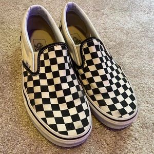 checkered vans